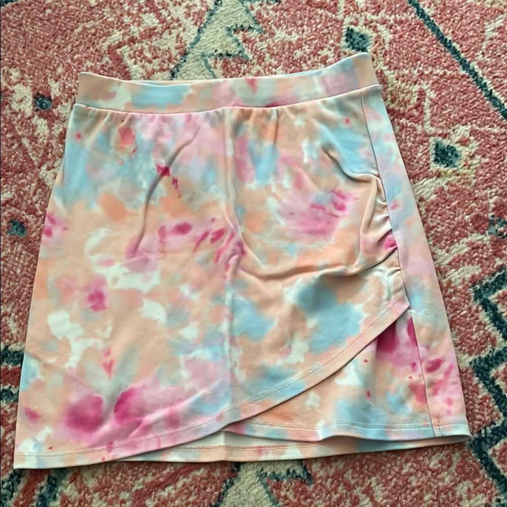 SO Women's Mini Skirt - Pink, Blue, Orange